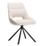 Modena Fabric Swivel Dining Chair