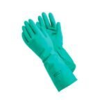 Dromex Green Nitrile Chemical Gloves - 9