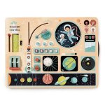 Space Station Wooden Board