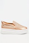Swiss Swish 1 Flatform - Rose Gold