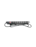 Acconet. Acconet 1U 10-WAY Rack Mount Power Distribution Unit With Overload Protection