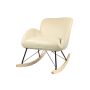 Chi Lifestyle Rocking Chair - Ava: Beige