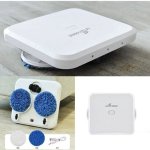 Rechargeable Smart Square Robot Vacuum Cleaner Low Noise Dry Wet Sweeping L10.8 X D9.6 X H2.56