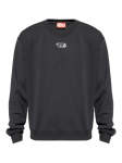 Diesel Mens Norm V1 Sweatshirt In Black - Black 2XL