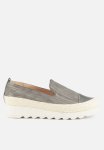 Cynitha 1 Flatform Loafer - Pewter