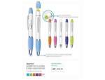 Sorbet Stylus Highlighter Pen & Wax Highlighter - Solid White