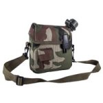 Water Bottle With Camo Cover And Belt - 2 Litre