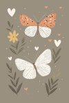 Butterflies - Wall Art Print - A1