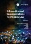 Information And Communications Technology Law   Paperback 3RD Edition