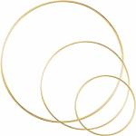 3 Pack Large Metal Floral Hoop Wreath Macrame Gold Hoop Rings 6 INCH8 INCH10 Inch For Making Wedding Wreath Decor And Diy Dream