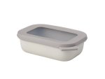 Cirqula Shallow Rectangular Multi Bowl 500ML Nordic White