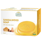 GREE Sandalwood Soap Herbal Chandan Bathing Bar 90G - Premium Moisturizing Essential Oil Soap For Deep Skin Softness Cooling Aro