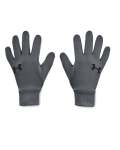 Men's Ua Armour Liner 2.0 Gloves - Pitch Gray Md