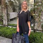 Sheer Glam Top Noir - 2XL Black