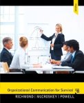 Organizational Communication For Survival 5TH Edition Holbrook Press Criminal Justice Series