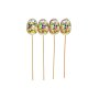 D Cor Easter Eggs On Stick S/4
