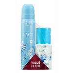 LaCie Yardley Body Spray 90ML + Roll On 50ML - Lace