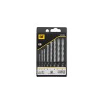 CAT Hard Surface Masonry Drill 8PC Set 3MM - 10MM - Tct Points
