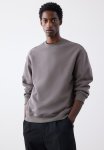 Loose Fit Sweatshirt - Greige