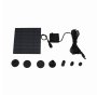 1.2W Solar Panel Brushless Pump Black