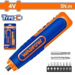 4V Cordless 1 4" Screwdriver USB Type-c Excludes Cable WCV4435