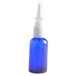 30ML Amber Glass Aromatherapy Bottle With Nasal Sprayer 18 415
