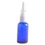 30ML Blue Glass Aromatherapy Bottle With Nasal Sprayer 18/415