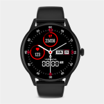 Volkano Fit Soul Series Black Plated Silicone Smart Watch