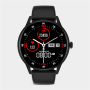 Volkano Fit Soul Series Black Plated Silicone Smart Watch