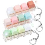 3PCS Keyboard Fidget Toy Fidget Keyboard Keychain Keyboard Clicker Fidget Silent Loud Clicker Fidgets For Adults Stress Relief A