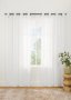 Eyelet Ladder Sheer Longer Length Curtain 135 W X 250 L