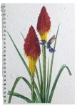 Red Hot Poker Notebook