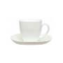 Carine 12 Piece Cup & Saucer Set White