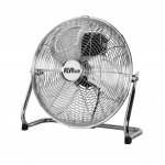 Alva ACS203 40CM Metal Floor Fan Silver