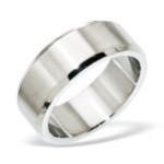 C578-C14486 - Men's Stainless Steel Band Ring - Size 7