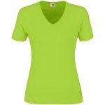 Ladies Super Club 165 V-neck T-Shirt Lime