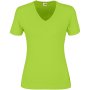 Ladies Super Club 165 V-neck T-Shirt Lime