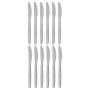 No Brand 12PC Eloff Stainless Steel Table Knives Knives