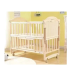 Ashcomonline Double Box Bed Standard Crib
