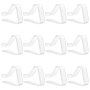 12 Pieces Transparent Tablecloth Clips Table Cloth Clips Windproof B