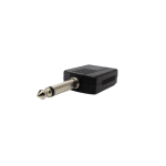 FTS P63MM263MF 1 4" Tr Male Jack To 2X 1 4" Tr Female Adapter