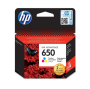 Original Hp 650 Tri-color Original Ink Cartridge