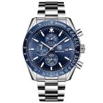 Benyar BY-5140M Chronograph - Blue Stainless Steel