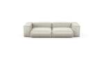 Two Module Sofa - Velvet - Creme - 272CM X 115CM