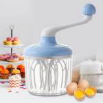 Egg Whisk Manual Egg Beater - Green
