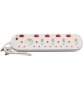 MicroWorld 10 Way Multi-plug With Switch