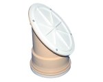 Southpro 45 Degree Underground Waste Rodding Eye - 110MM