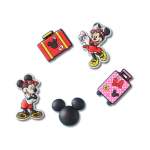 Mickey Vacation 5 Pack Jibbitz - Multi Osfa