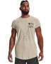 Men's Project Rock Cutoff T-Shirt - Stone / Md