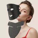 Infrared LED Photon Light Therapy Face Mask Black